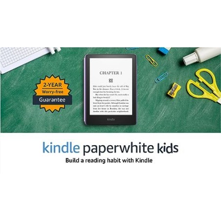 Amazon Kindle Paperwhite Kids 11th Gen 16GB - Unlock Imagination with Robot Dreams!